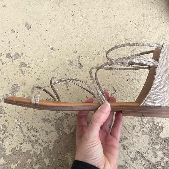 Like new Fergie Strappy sandles - Picture 4 of 11